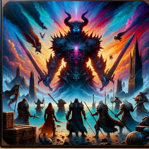 Dark Souls Inspired Medieval RPG Album Cover