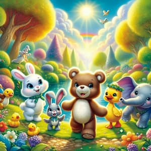 Magical Adventure of Teddy and Friends - Kids YouTube Story