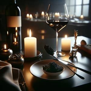Luxurious Dining Experience with Black Caviar | Restaurant Ambiance