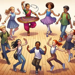 Diverse Schoolmates Showcase Unity in Dance | Cultural Fusion