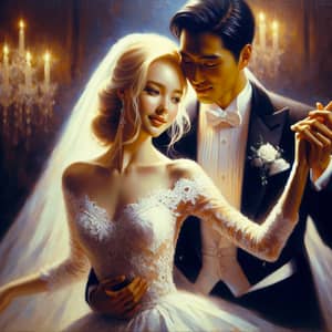 Enchanting Diverse Couple's Romantic Dance | Pure Love Celebration