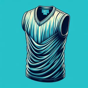 Unique Men's Sleeveless Shirt with Large Armhole