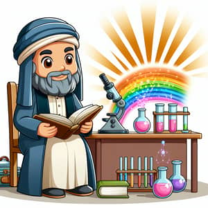 Islamic Scientist Cartoon: Ibn al-Haytham for Kids