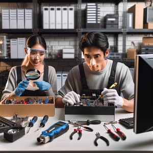Professional Computer Repair Shop: Precision Assembly & Examination