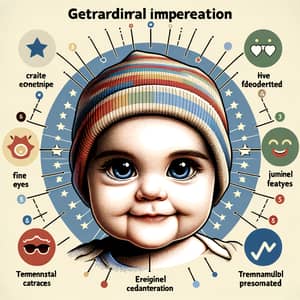 Extraordinary & Cool Baby 2D Drawing | Unique Features & Personality