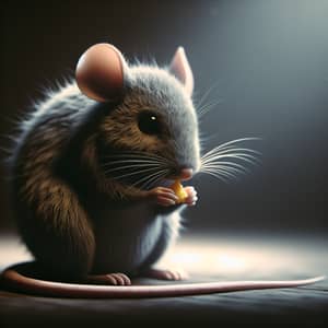 Adorable Gray Raton with Cheese | Discover Its World