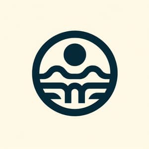 Custom Logo Design with OMM Letters