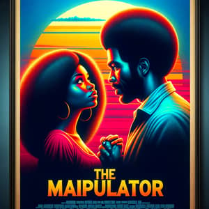 The Manipulator Movie Poster | Black Woman & Man in Love