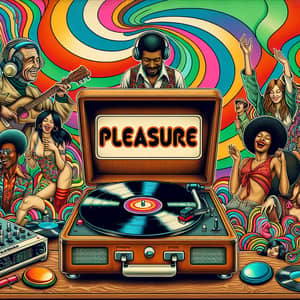 Pleasure Music Collection: Groovy Album Cover Art