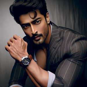 South Asian Action Hero Embraces Luxury in Stylish Rolex Look