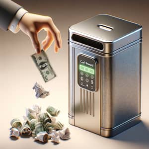 Cash Rewarding Trash Can: Earn Cash for Proper Disposal