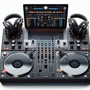 Modern DJ Gear Set – State-of-the-Art Equipment Display