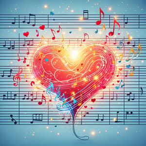 Music of Love: Heartbeat in Melody