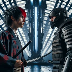 Tanjiro Kamado vs Darth Vader: Epic Battle on Death Star