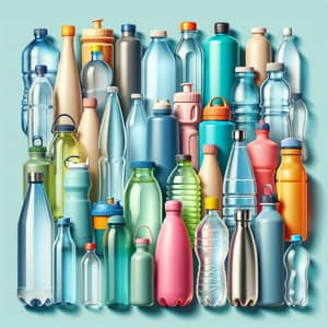Colorful Water Bottles in Various Shapes and Sizes | Buy Now