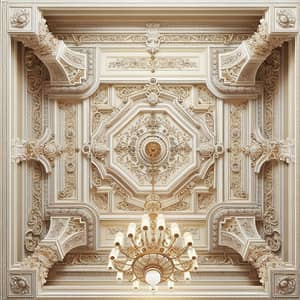 Classic Architectural Ceiling Decor | Opulent Renaissance Style