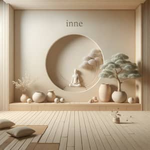 Tranquil Zen Environment with Minimalistic Design