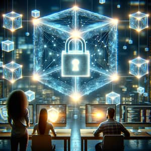 Futuristic Cyberspace Blockchain Network with Secure Transactions