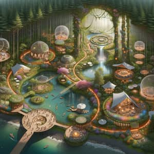 Enchanted Woods Trail Retreat - Nature-inspired Forest Resort