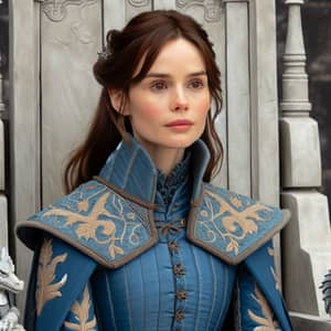 Emma Watson as Daenerys Targaryen | Regal Actress on Throne
