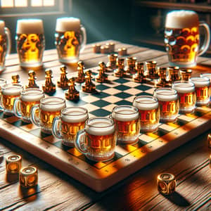 Beer Checker Game: Fun and Exciting Twist on Classic Checkers