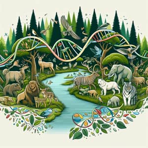 Logo Design for Wildlife and DNA Conference