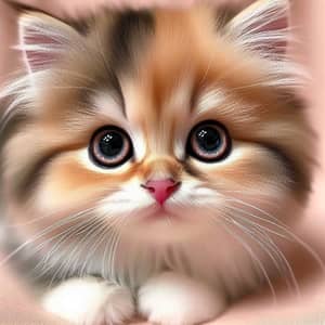 Adorable Kitten with Soft Fluffy Fur | Stunning Eyes