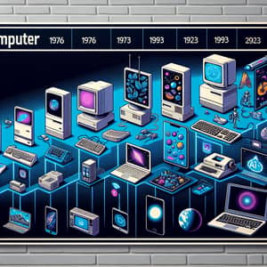 Evolution of Computers: 1976-2023 Timeline