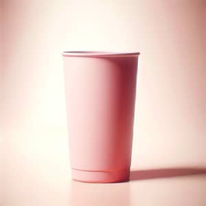 Soft Pink Tumbler Cup - Elegant Classic Design