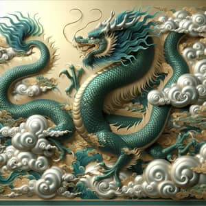 Intricately Designed Oriental Dragon Art | Asian Mythical Artistry