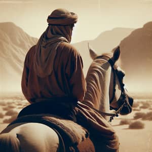Pre-Islamic Arabian Horse Rider in High-Quality Realism