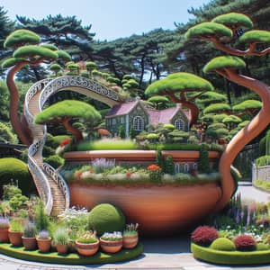 Villa Garden Flowerpot - Exquisite Design for Your Home