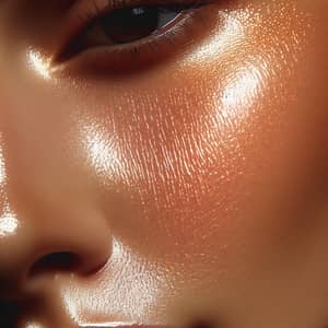 Radiant Skin Texture | Healthy Glow Close-Up