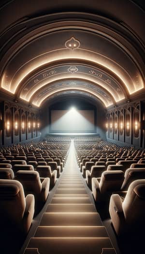 Calming Cinema Hall: A 360° Serene Experience