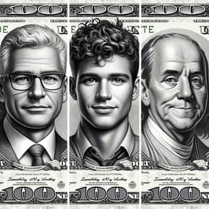 Unconventional Faces on Hundred-Dollar Bills: Businessman, Tech Innovator, Engineer