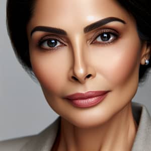 Elegant South Asian Woman in Her 40s