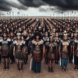 Female Warriors of Anno Domini: Diverse and Fierce Army