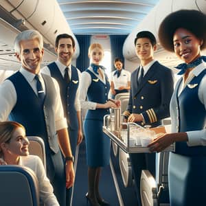 Inclusive Cabin Crew Scene at AirFrance | International Airline Professionals