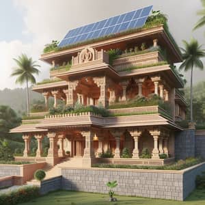 Timeless Temple Design with Modern Sustainability Features