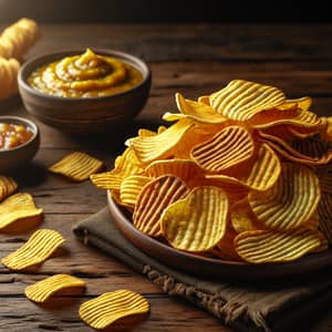 Golden Inka Chips: Crunchy and Enticing Snack Made from Exotic Vegetables