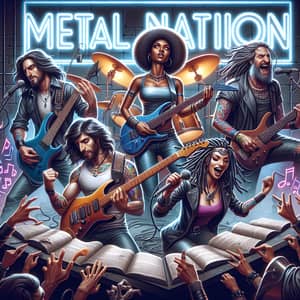 Metal Nation Magazine: Rock Band Members Fantasy Cover