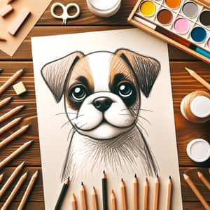 Beautiful Dog Drawing: Capture the Essence of Man's Best Friend