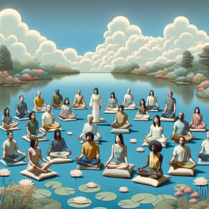 Serene Diverse Zen Group Meditation | Zen Events