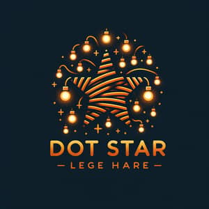 Dot Star Logo - Cozy Ambiance Inspired Design