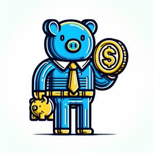 3D Bank Mascot Design: Trust, Reliability & Professionalism