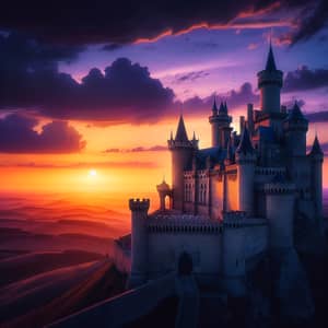 Create a Majestic Castle in an Epic Horizon