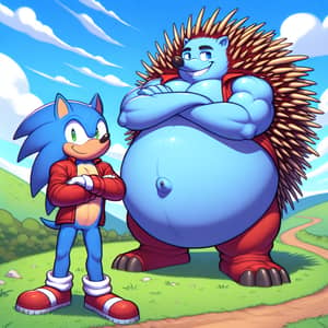 Sonic and Naklz: Blue Hedgehog and Red Echidna Adventure