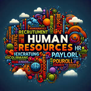 Dynamic Human Resources Word Cloud | Recruitment, Payroll, Executive Search