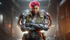 Vi from Arcane: The Dystopian Warrior