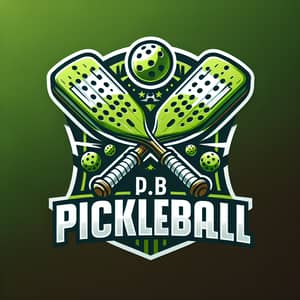 LB PickleBall Logo - Innovative Design for Sports Team